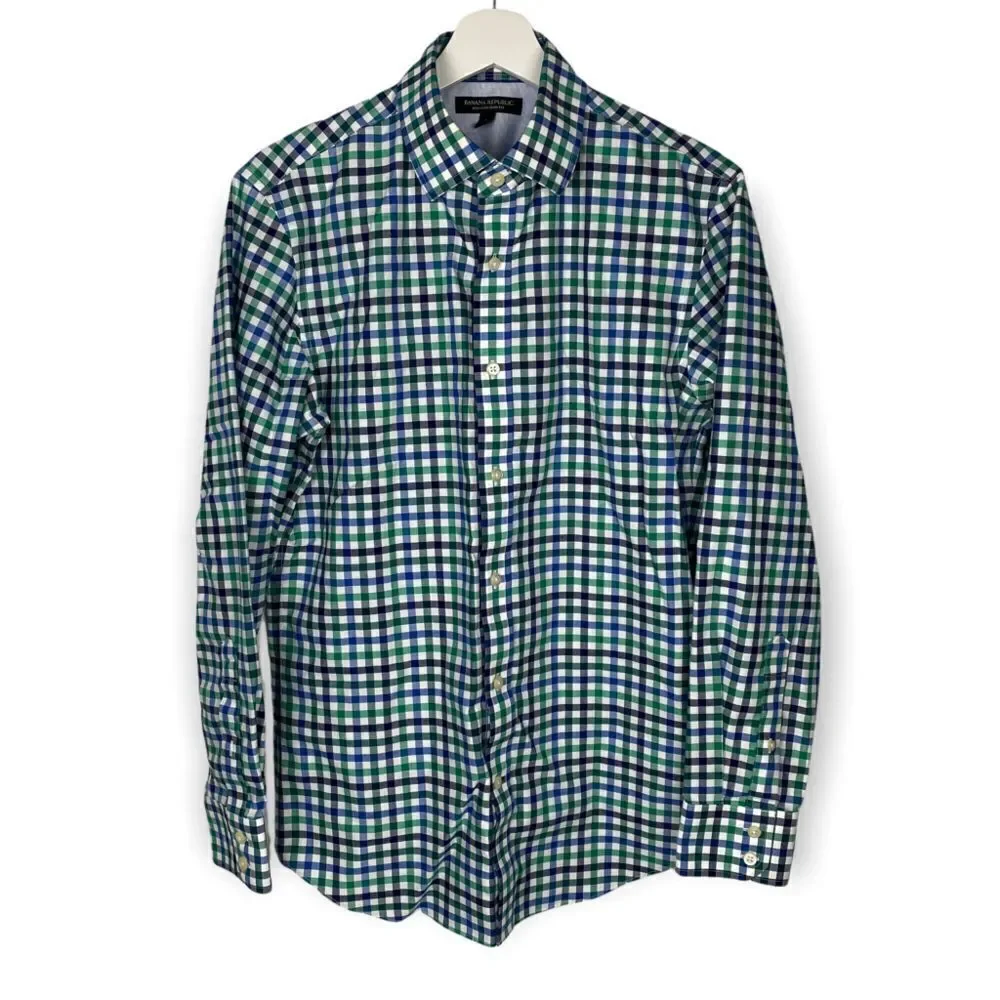 Banana Republic Non-Iron Slim Fit Twill Shirt